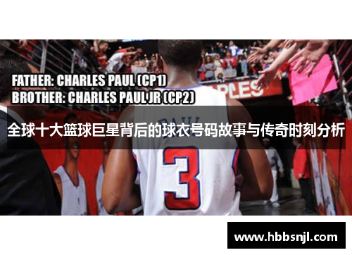 全球十大篮球巨星背后的球衣号码故事与传奇时刻分析